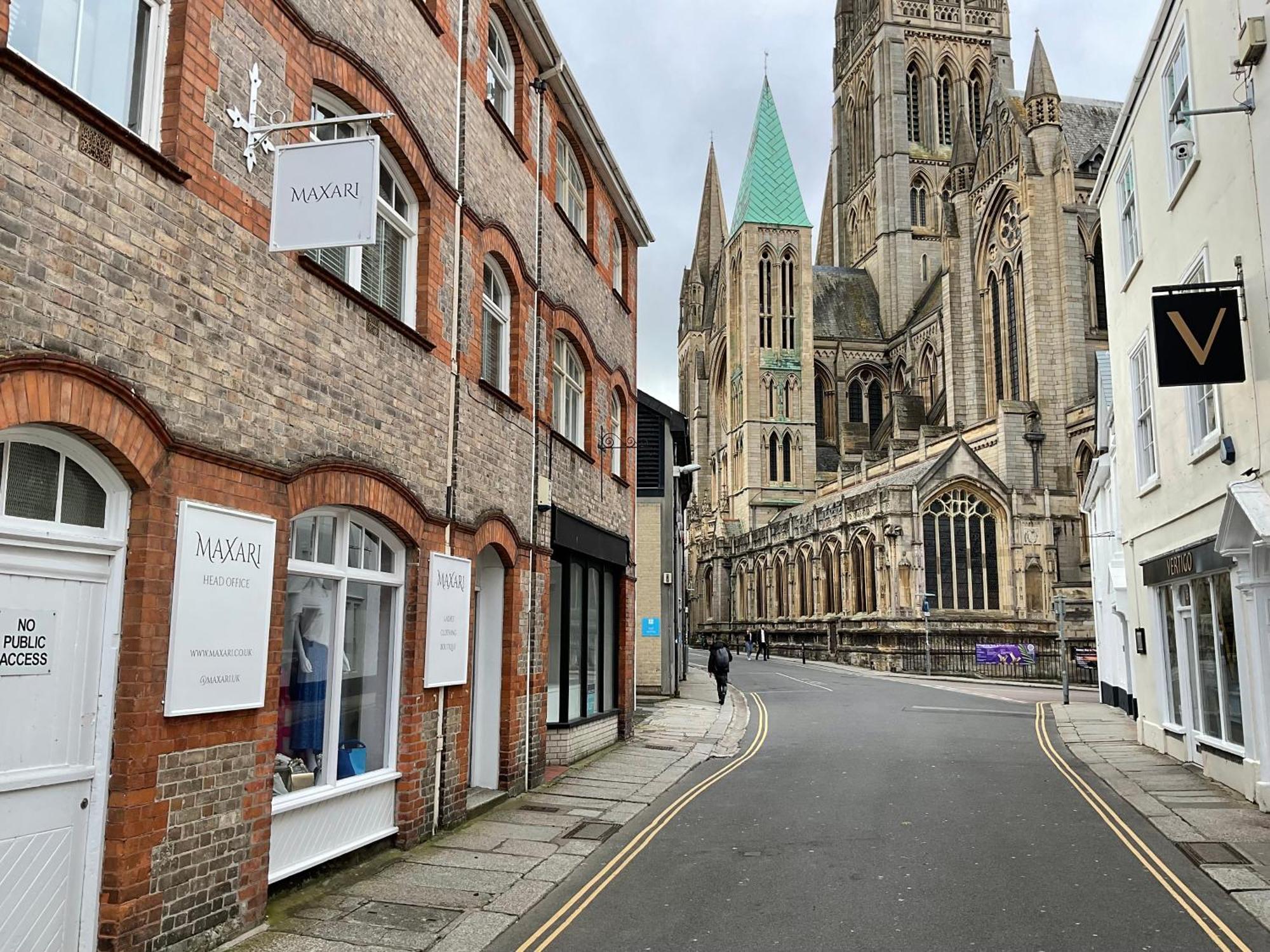 Private Double Room With Ensuite, No Breakfast, Truro City Centre Eksteriør bilde